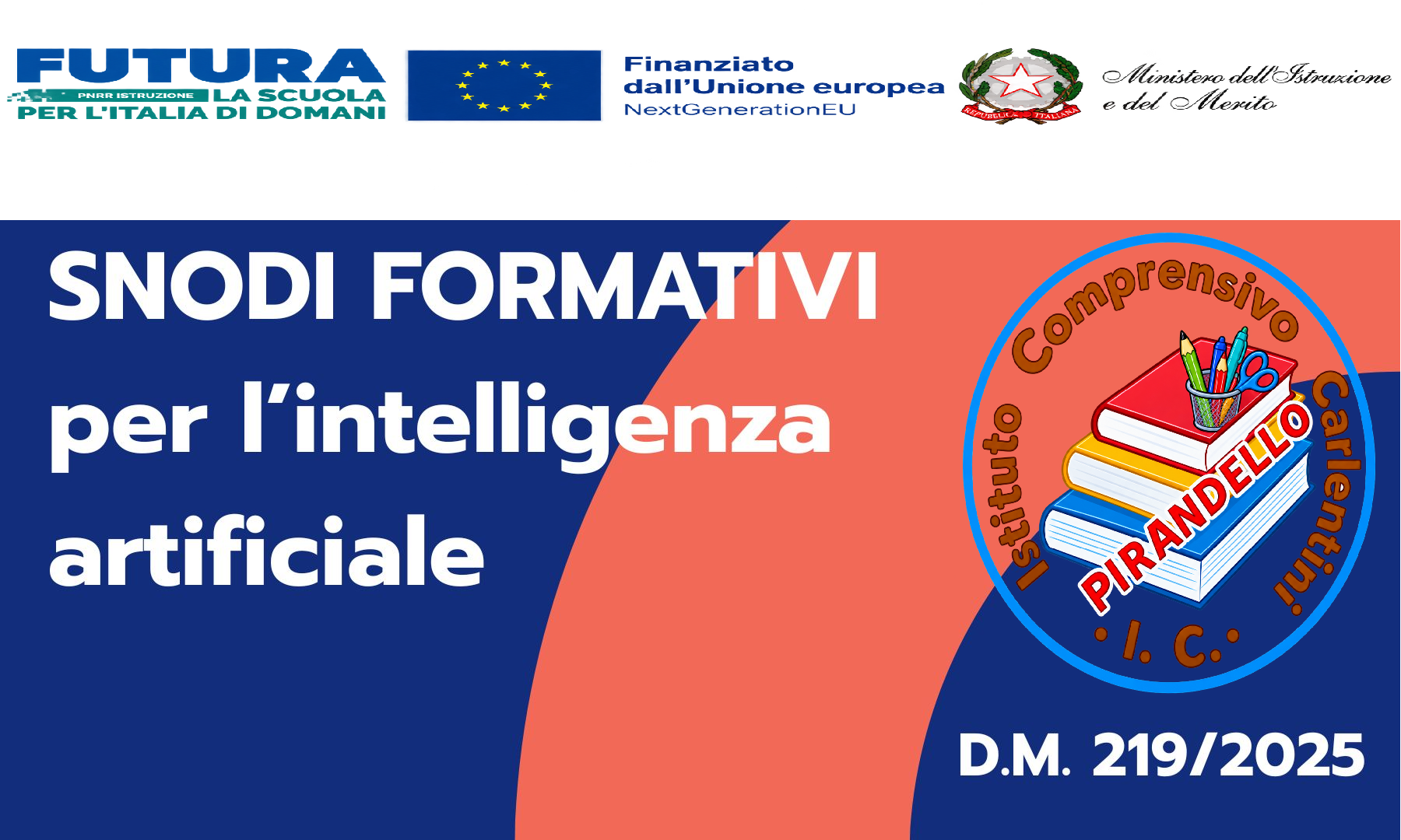 Apertura iscrizioni corsi PNRR– Snodi Formativi “Percorsi  formativi”